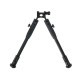 Telecopic bipod for R.I.S, Enhance stability and precision with this adjustable telescopic bipod designed for R